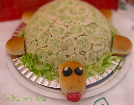 Tortuga Rellena Para Fiestas