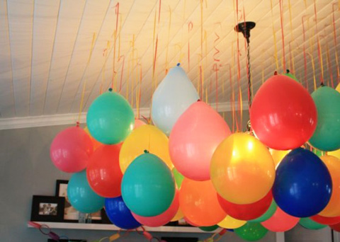 Decorar con globos