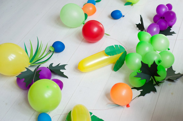 Manualidades con globos para fiestas infantiles