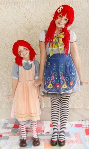 Disfraces caseros: muñeca