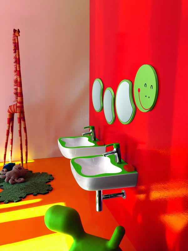 12 ideas para decorar baños infantiles pequeocio