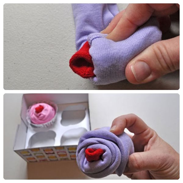 MANUALIDADES: REGALOS PARA BEBES ¡CUPCAKES DE ROPA! MANUALIDADES: REGALOS PARA BEBES ¡CUPCAKES DE ROPA!