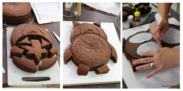 Una tarta búho paso a paso