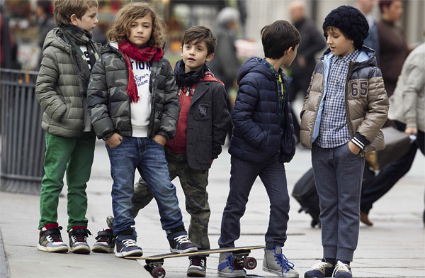 La moda infantil de Benetton para el otoño invierno 2014
