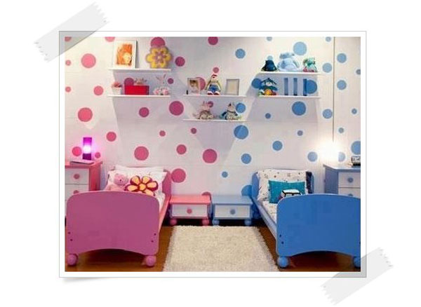 Cómo decorar habitaciones compartidas por un niño y una niña