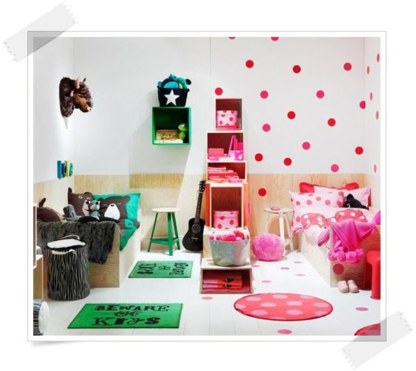 Cómo decorar habitaciones compartidas por un niño y una niña
