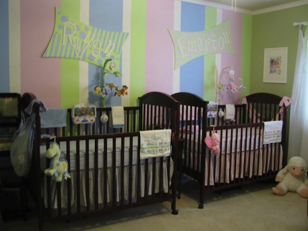 Cómo decorar la habitación de bebés gemelos - Pequeocio
