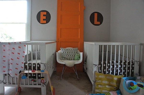 Cómo decorar la habitación de bebés gemelos pequeocio