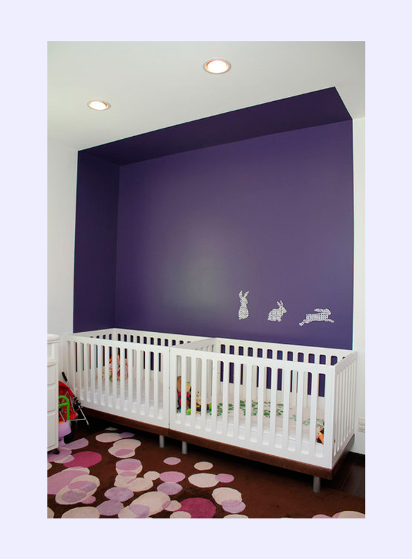 Cómo decorar la habitación de bebés gemelos pequeocio