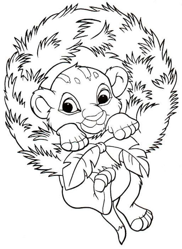 kaboose coloring pages for christmas ornaments - photo #45