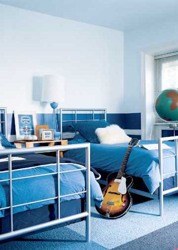 8 habitaciones infantiles en azul pequeocio Habitaciones azules