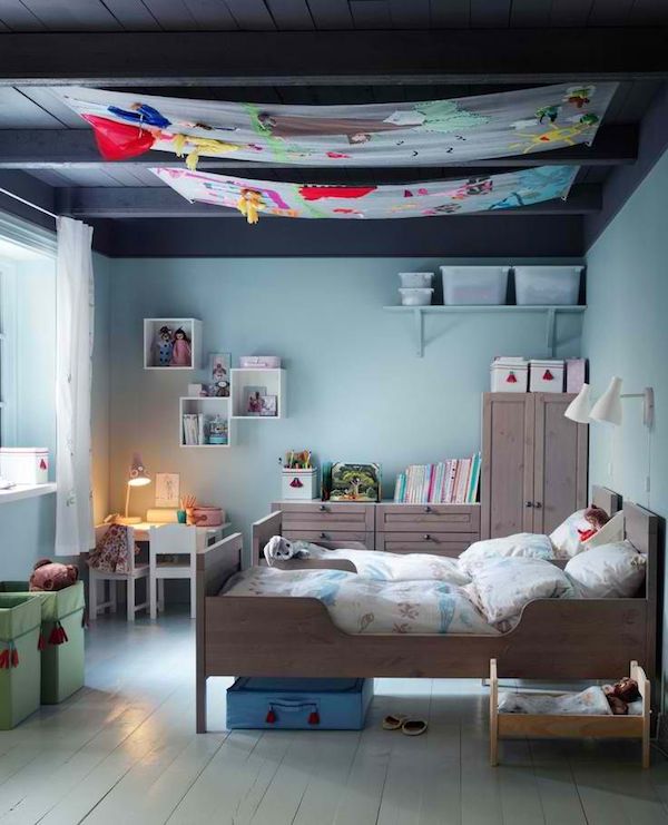 8 habitaciones infantiles en azul - Pequeocio