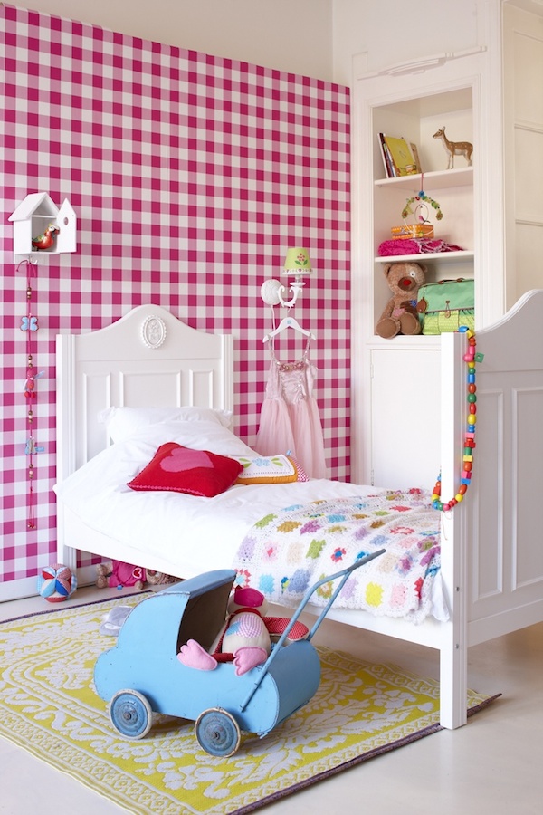 10 habitaciones infantiles en rosa pequeocio Dormitorios en rosa y lila