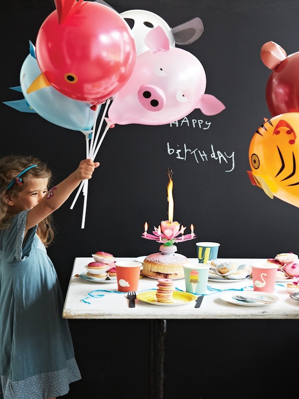 globos decorados para fiestas infantiles