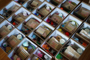 esculturas infantiles con materiales reciclados