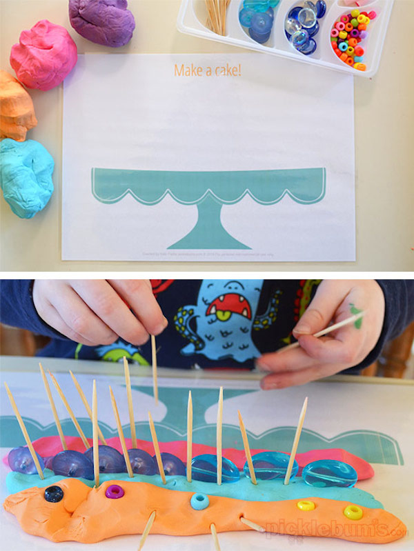 Dibujos para imprimir y jugar con plastilina - Pequeocio Dibujos para imprimir y jugar con plastilina - Pequeocio