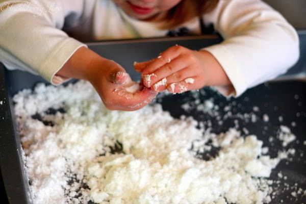 Resultado de imagen para nieve artificial harina de maiz