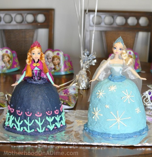 Tartas fáciles de Frozen