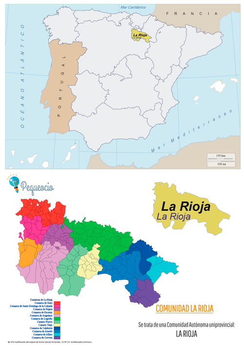 Mapa La Rioja