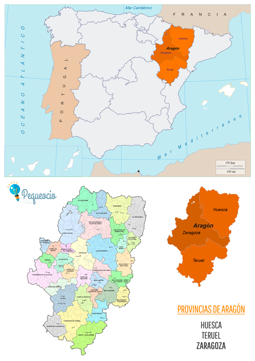 Mapa De Aragon