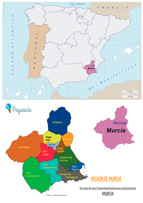 Mapa De Murcia