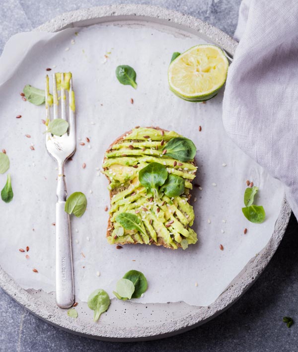 Tostadas De Aguacate