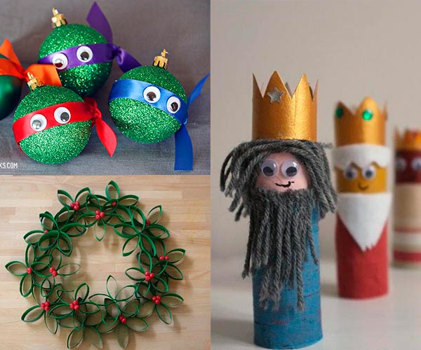 ¡Más De 100 Manualidades Fáciles Para Niños! - Pequeocio Manualidades Fáciles De Navidad