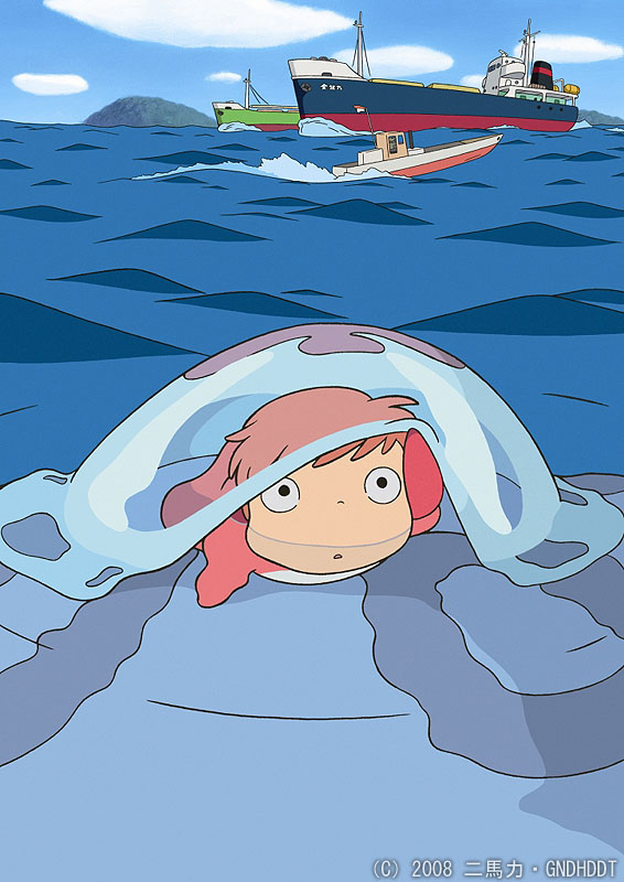 Ponyo En El Acantilado