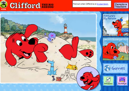 Juegos Clifford El Gran Perro Rojo