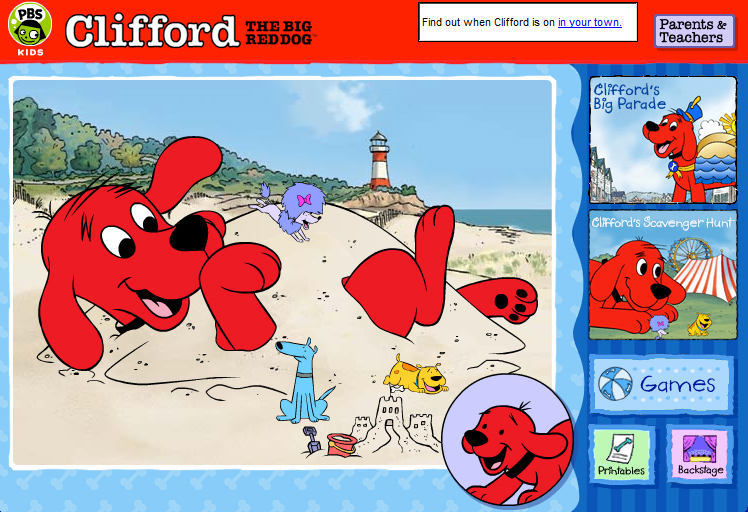 Juegos Clifford El Gran Perro Rojo