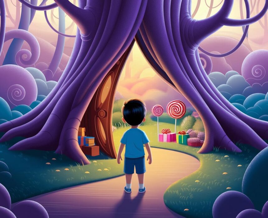 cuento corto El árbol mágico