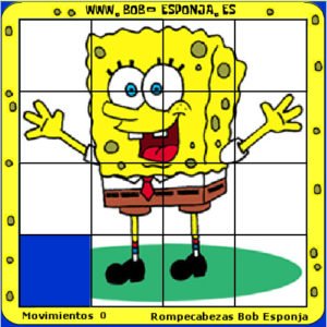 Bob Esponja Juego Rompecabezas