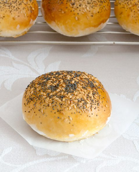 Pan De Hamburguesa Casero
