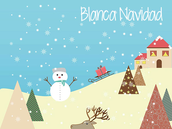 Villancico Blanca Navidad