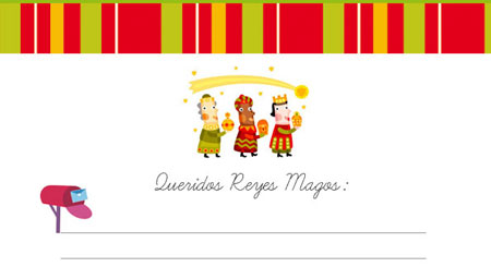 Carta A Los Reyes Magos