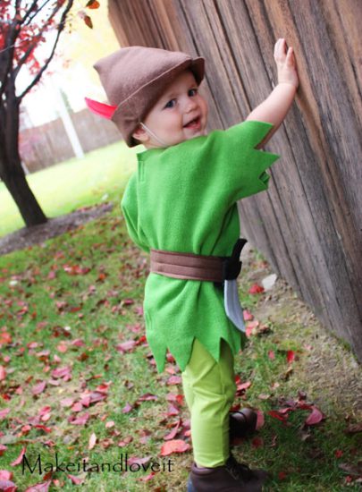 Disfraces caseros Peter Pan