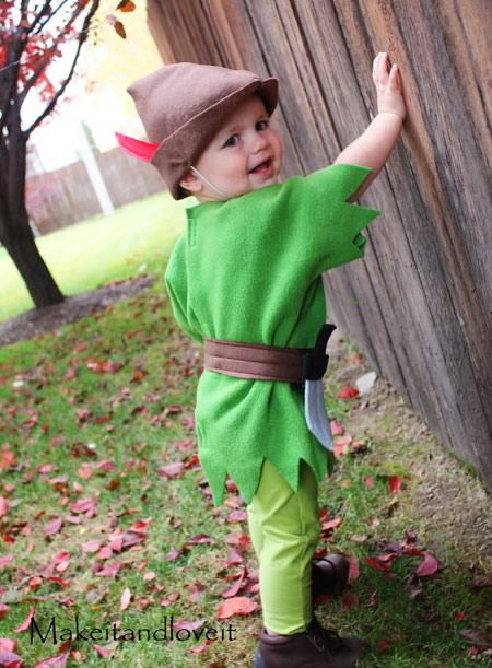 Disfraces caseros Peter Pan