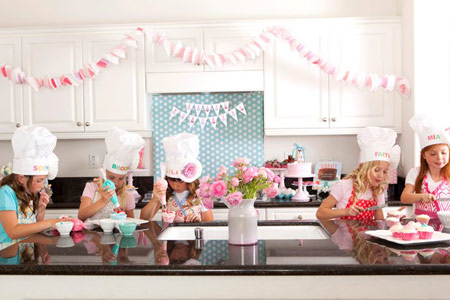 Jugar a cocinar fiesta infantil