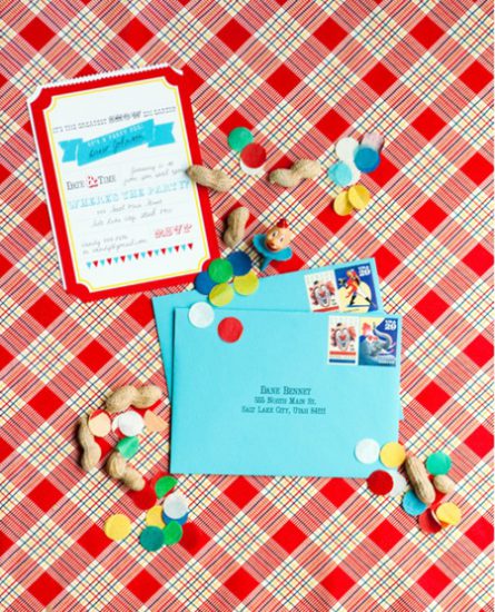 Invitación de cumpleaños circo