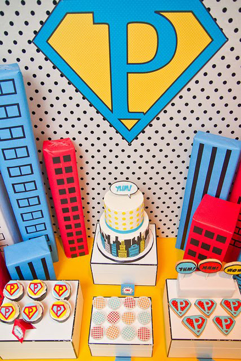 Decoracion Superheroes