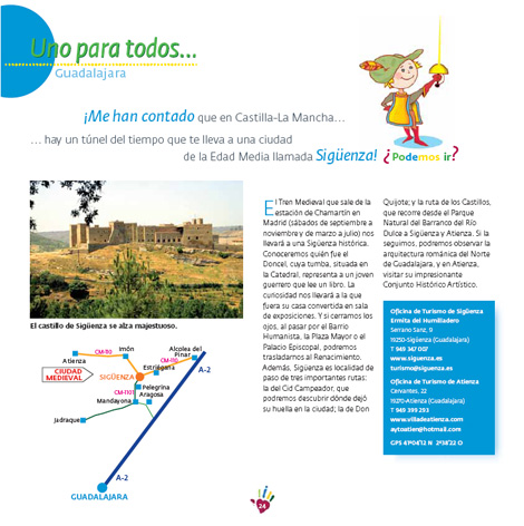 Rutas Castilla La Mancha Niños