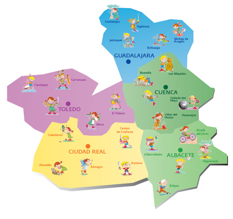 Rutas con niños por Castilla la Mancha