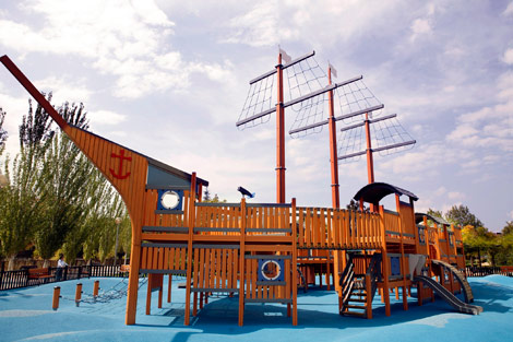 Parque Infantil Barco Pirata