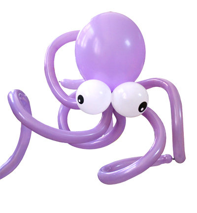 Pulpo Con Globos