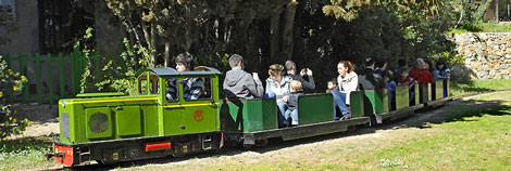 Tren Vapor Parc Oreneta Barcelona