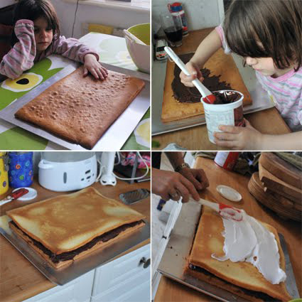 Decoración Tarta De Cumpleaños Casera