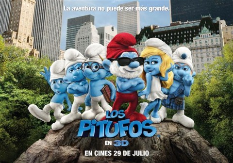 Los Pitufos película en 3D