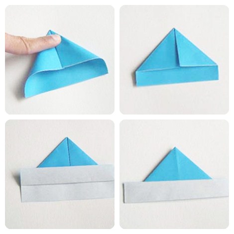 Cómo Hacer Barcos De Papel - Pequeocio Barco De Papel Papiroflexia