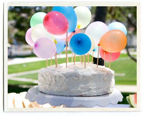 Decorar Con Globos Tarta