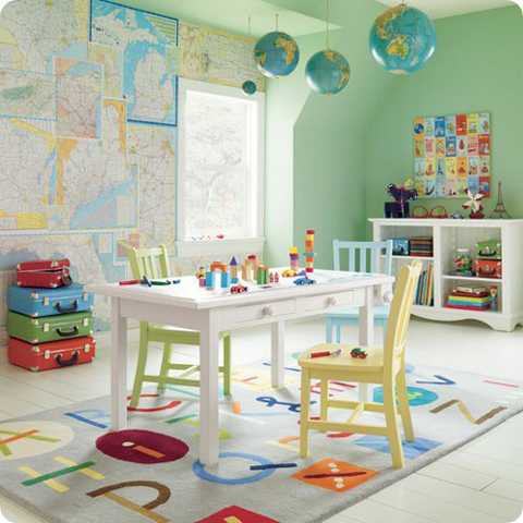 Decorar con mapas